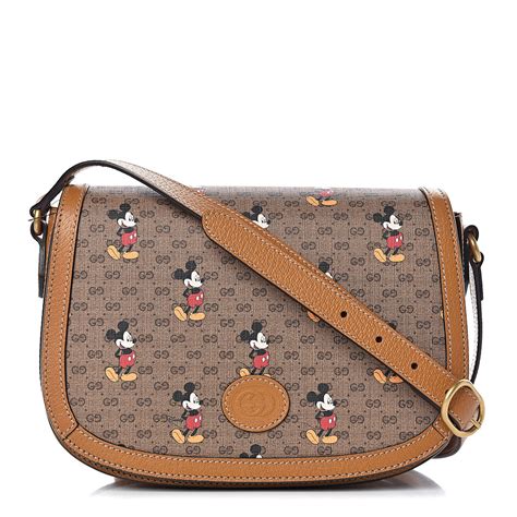 mickey gucci bag|Gucci mickey mouse shoulder bag.